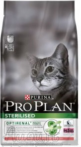 Pro Plan Sterilised Cat Salmon sterilizuotų kačių ėdalas su lašiša ir ryžiais 10 kg
